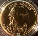 1 Dollar (2 nd president John Adams 1797-1801)
