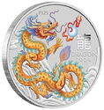 1 Dollar (Year of the Dragon 龍 - Orange Dragon 2024)