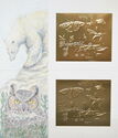 Insects, Edge of Block with Polar Bear and Owl