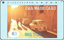 Car wash card - BIG TOP 40