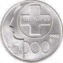 5,000 Lire (Man towards the Third Millennium)