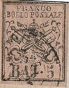 Papal Arms, postal forgery