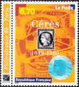 Sesquicentennial of the First Stamp the French Ceres black 1