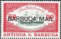 "Britannia" (mail paddle-steamer), 1840 - Overprinted