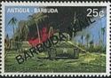 US Tanks Invade Kwajalein, 1944 - Overprinted