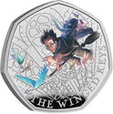 50 Pence (Harry Potter™ - The Winged Keys - Silver)