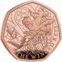 50 Pence (Harry Potter™ - The Winged Keys - Gold ¼ Oz.)