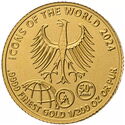 10 Francs (Icons of the World -50 years of farewell to the Silver Eagle)
