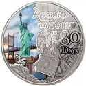 500 CFA Francs (Around the world in 80 days by Jules Verne - New York City)