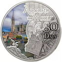 500 CFA Francs (Around the world in 80 days by Jules Verne - Queenstown)