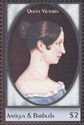 Young Queen Victoria in Blue Dress