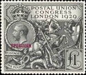 King George V - Postal Union Congress