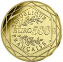 500 Euro (Engraved memories - The mascot and the Roofs of Paris)