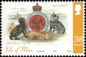 Manx Cats (Felis silvestris catus) & Coat Of Arms