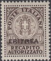 "Recapito Autorizzato" - Overprinted