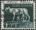 Italy Stamp Overprint "Fiumano Kupa"