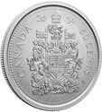 50 Cents (Tribute: W Mint Mark – Coat of Arms - Silver)