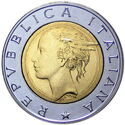 500 Lire (Bank of Italy) I Type