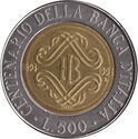 500 Lire (Bank of Italy) I Type