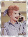 Lucy Holding Telephone