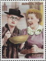 Lucy Holding Bowl with Ethel