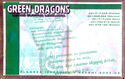Green Dragons - članska izkaznica
