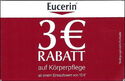 Eucerin 3€ Rabatt auf Körperpflege