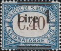 Postage due - Cypher - overprinted