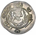 ½ Dirhams (Tabaristan, AR 1/2 drachm, Ma'add (name in fourth quarter of obverse margin))