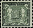 Stamp Exhibition Antwerpen-Coat of Arms of "Antwerp"