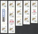 Rock Wren (Xenicus gilviventris) 2nd Coil Issue - Label Set