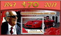 Transport 70th anniversary of the Ferrari