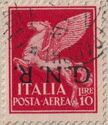 Airmail, Pegasus . Ovpt. G.N.R., Verona Issue