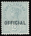 Queen Victoria (1819-1901) overprinted "OFFICIAL"