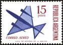 Air Mail - Stylized aircraft