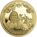 1 Dollar (Silver Wild West - Sitting Bull - No date)