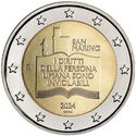 2 Euro (50th Anniversary of the Declaration of Civil Rights)
