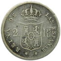 2 Reales (Sevilla 7-pointed star)