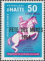J. J. Dessalines - overprinted FETE DES MERES 1964