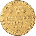 5 Thaler (George IV prince regent in the name of Charles II)