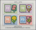 1874-1974 : The 100th Anniversary of the Hungarian Stamp wit