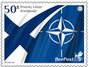 Finland Flag. Nato