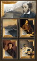 Art Alexander Pushkin in painting