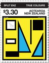 Design Based on Album Cover for True Colors by Split Enz