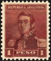 José Francisco de San Martin (1778-1850) - perf. 11½x12¼
