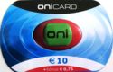 Onicard - € 10 + € 0.75