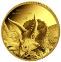100 Francs (Prehistoric Life - Triceratops)