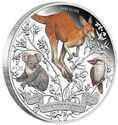 1 Dollar (The Perth Mint's 125th Anniversary - Color)
