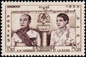 King Norodom Suramarit and Queen Kossamak Nearirat Serey Vat