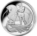 ¼ Sovereign (Quarter Sovereign - St George and the Dragon)